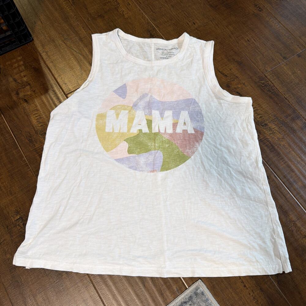 Grayson Threads Size Large Mama Tank Top